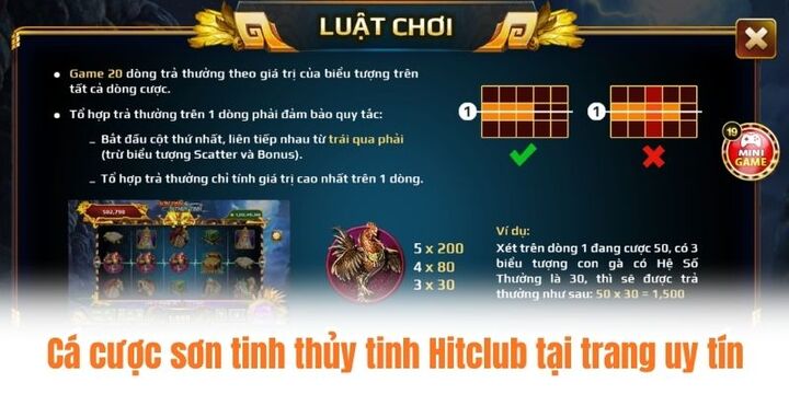 Bí kíp chinh phục kho báu trong sơn tinh thủy tinh Hitclub 