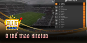 O thể thao Hitclub - Kiếm thưởng dễ dàng cho người chơi 2026