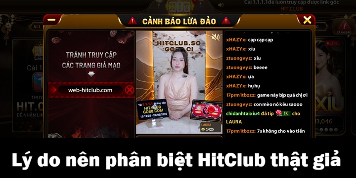 Tầm quan trọng của việc phân biệt HitClub thật giả