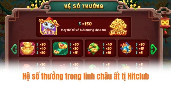 Giới thiệu slot game linh châu ất tị Hitclub cực cuốn 