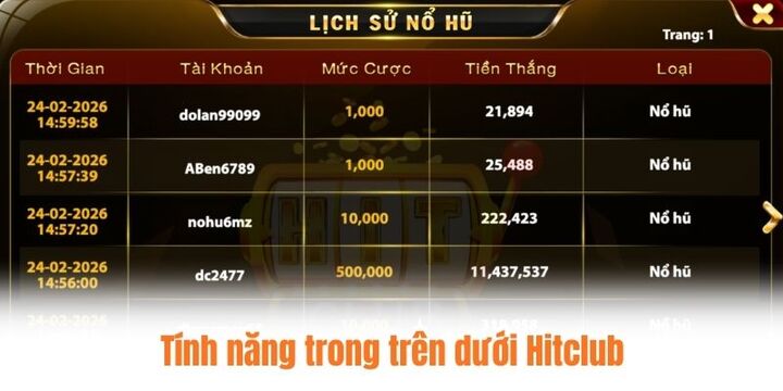 Trên dưới Hitclub và những ưu điểm đặc biệt 